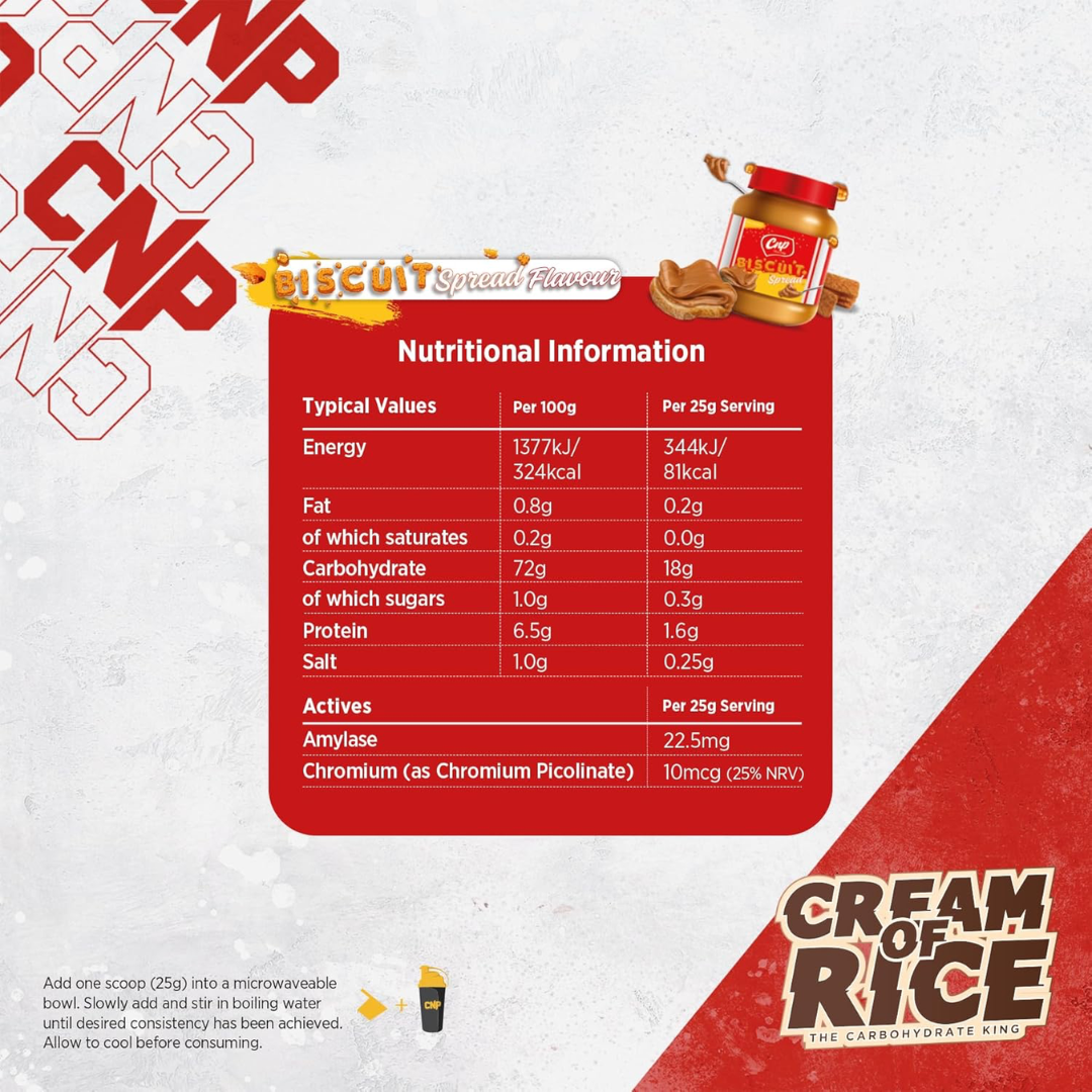 CNP Cream of Rice 2kg Biscuit Spread