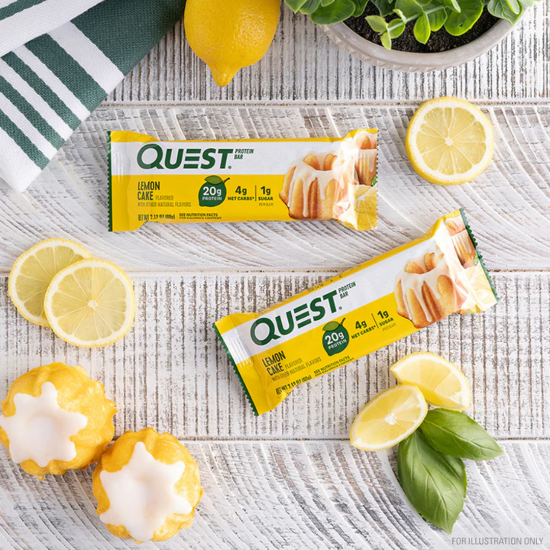 Quest Nutrition Bar 12x60g Lemon Cake