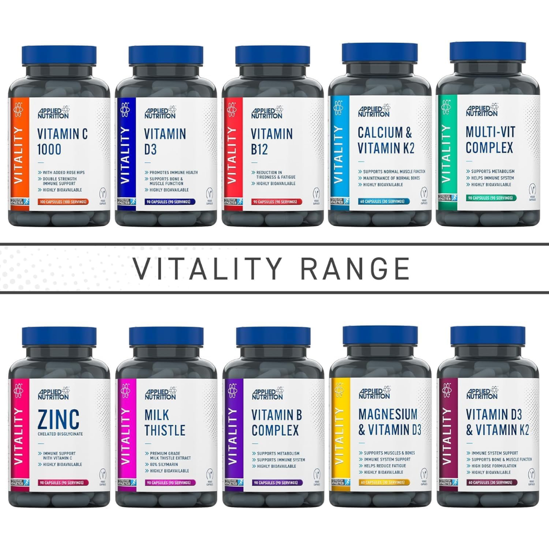 Applied Nutrition VITALITY - Calcium + K2 60 Caps