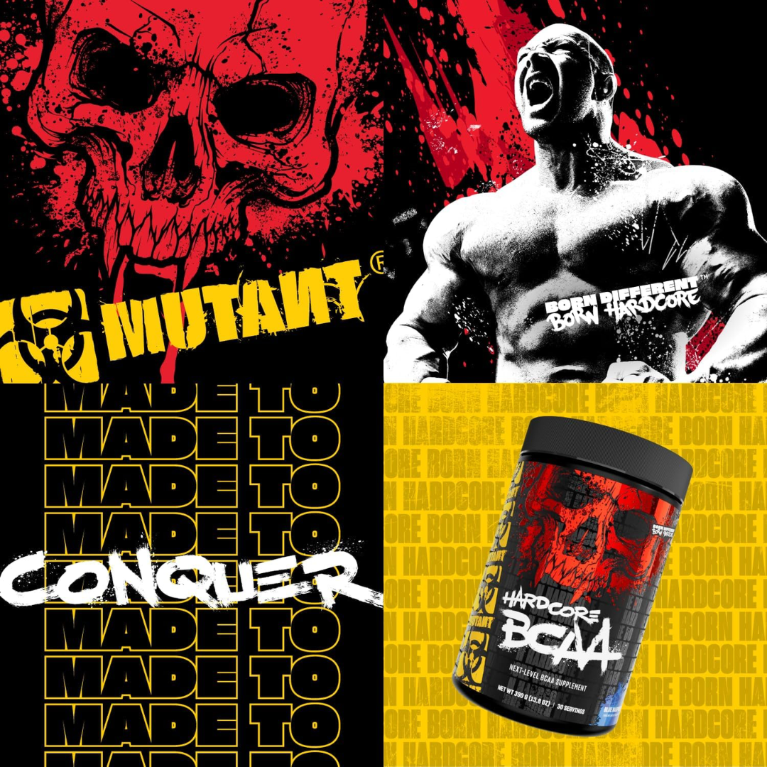 Mutant Hardcore BCAA 390g Blue Raspberry