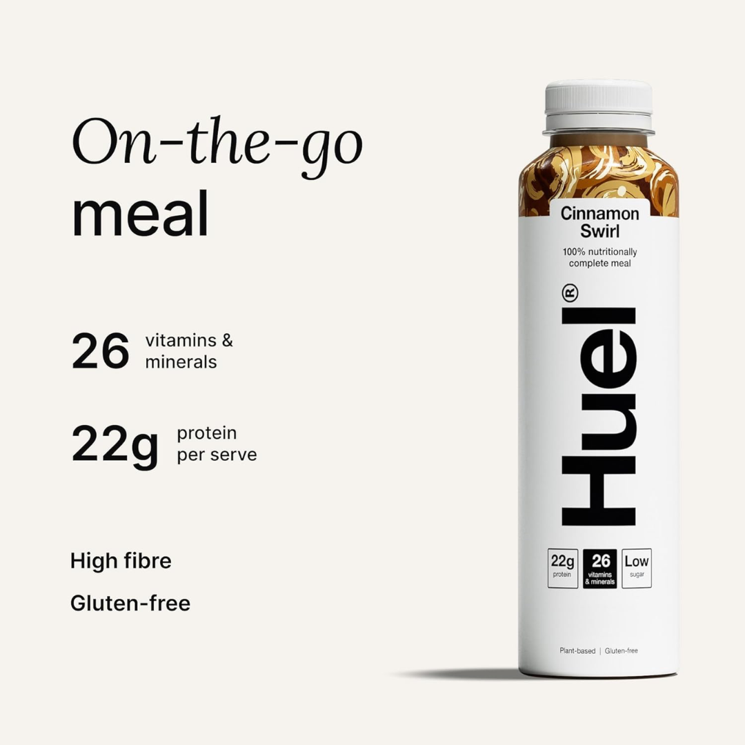 Huel Ready-to Drink 8x500ml - Cinnamon Swirl