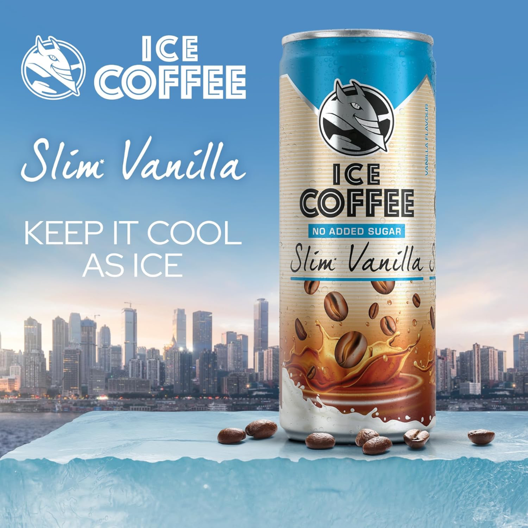 Hell Energy HELL Ice Coffee 24x250ml Slim Vanilla