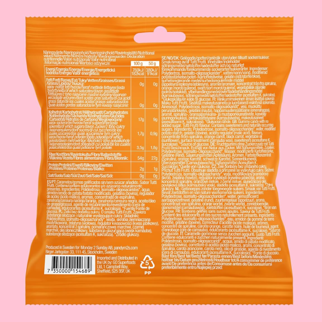 PANDY Candy 14x50g Tutti Frutti