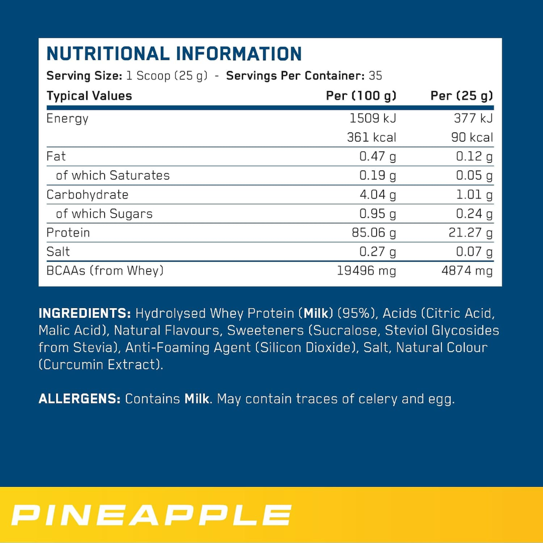 Applied Nutrition Clear Whey 875g Pineapple