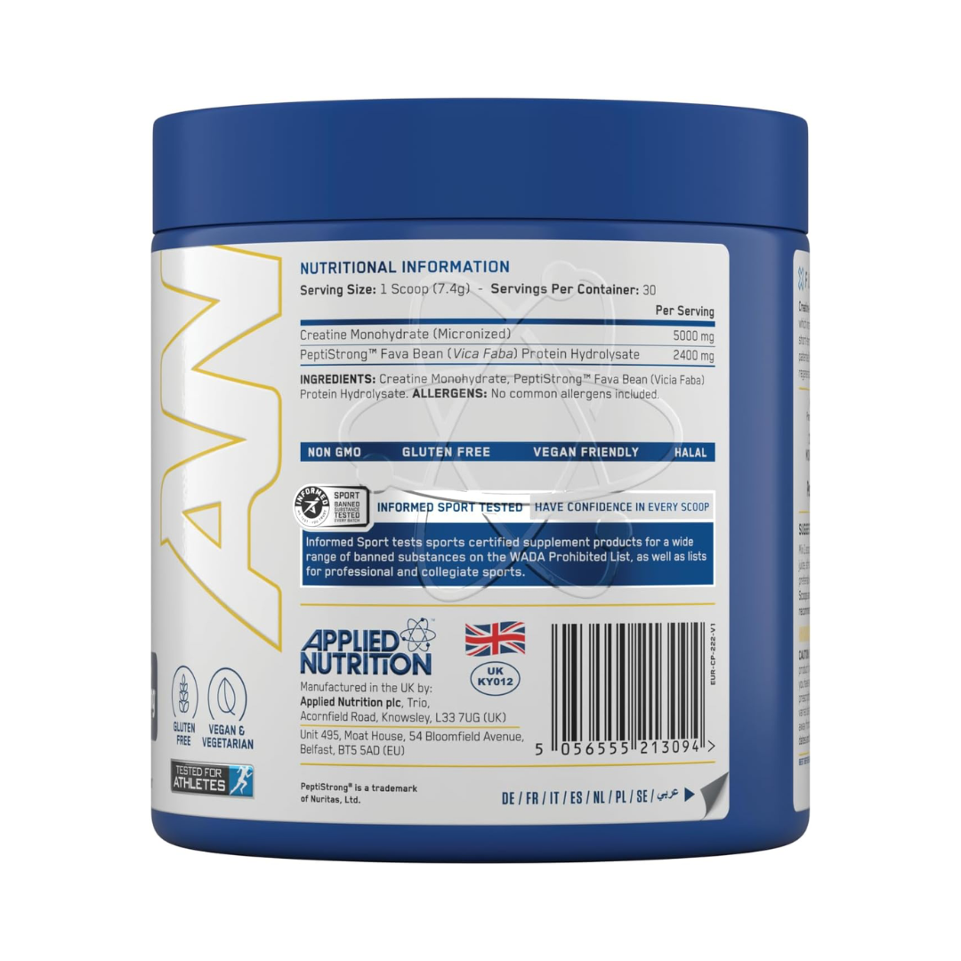 Applied Nutrition Creatine + Peptides 222g Unflavoured