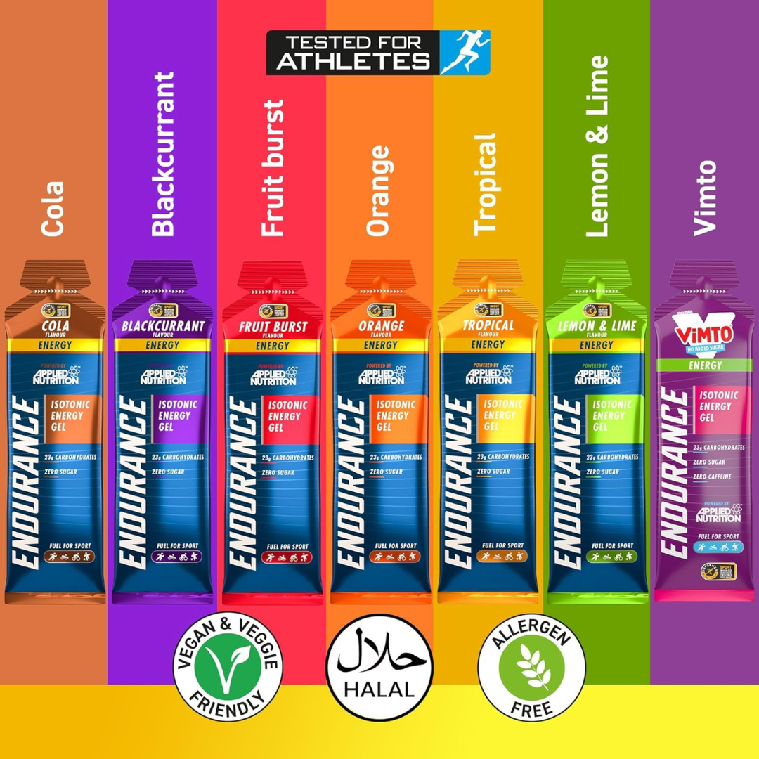 Applied Nutrition Endurance Energy Gel 20x60g Blackcurrant