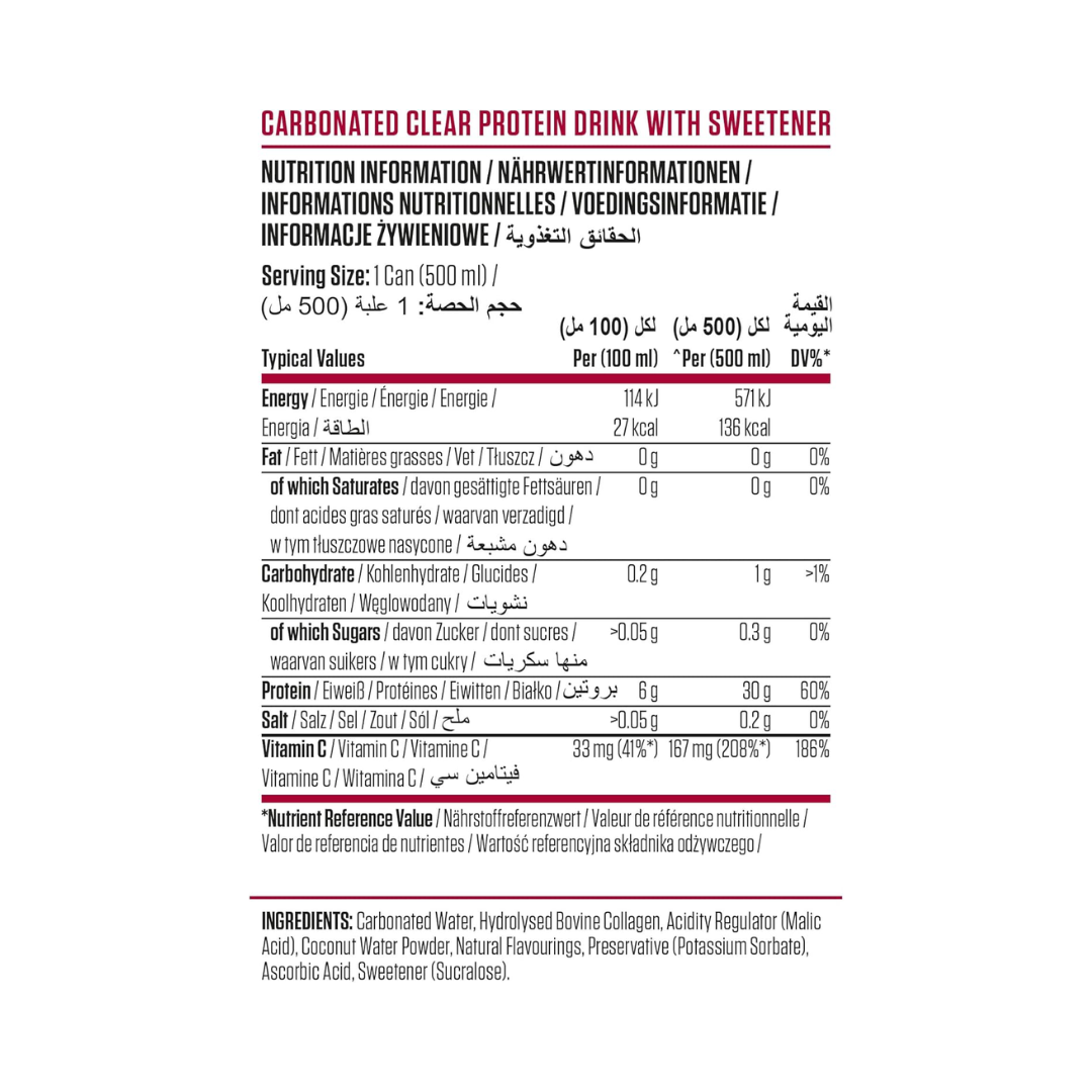 Applied Nutrition Beef XP 12x500ml Cherry Slushie