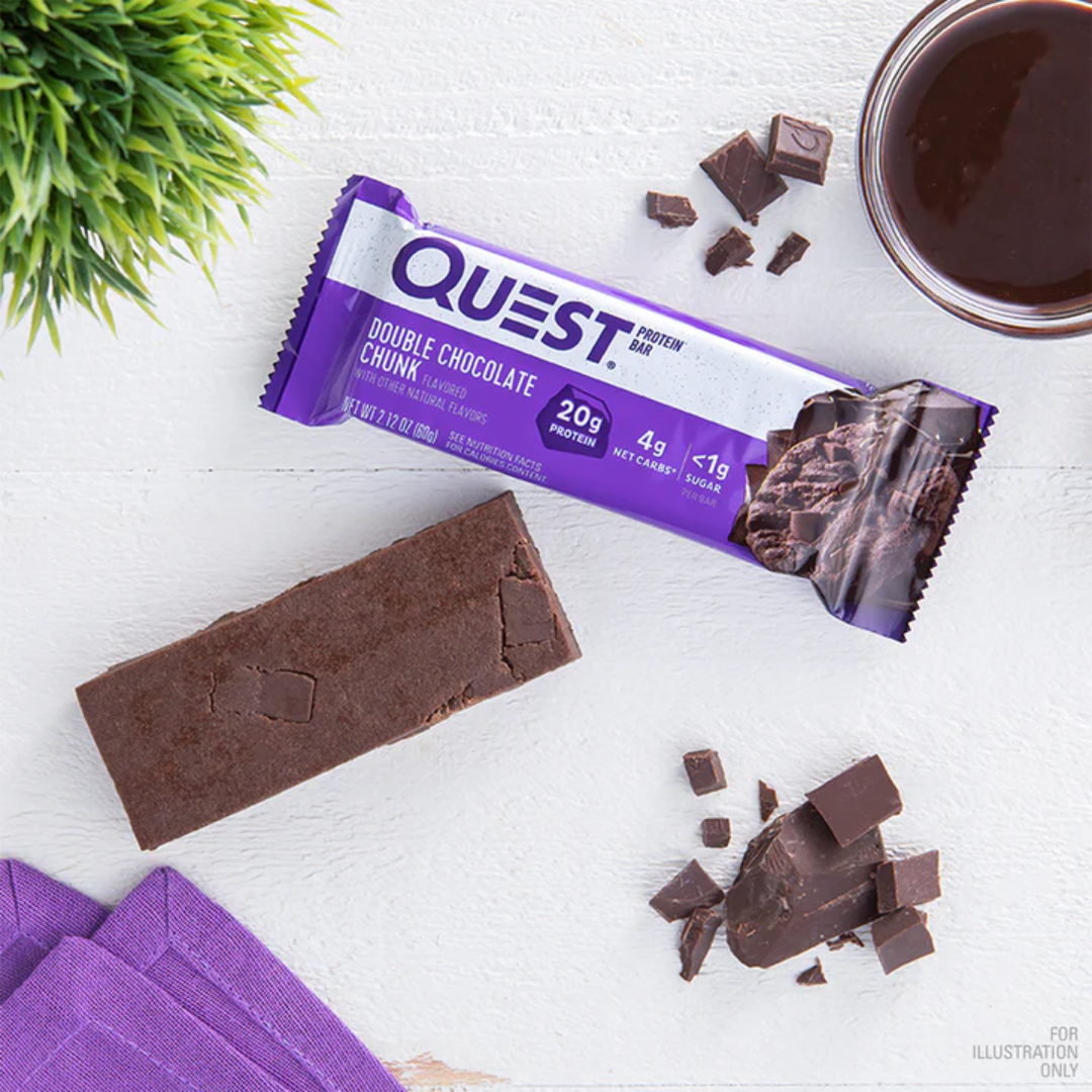 Quest Nutrition Bar 12x60g Double Chocolate Chunk