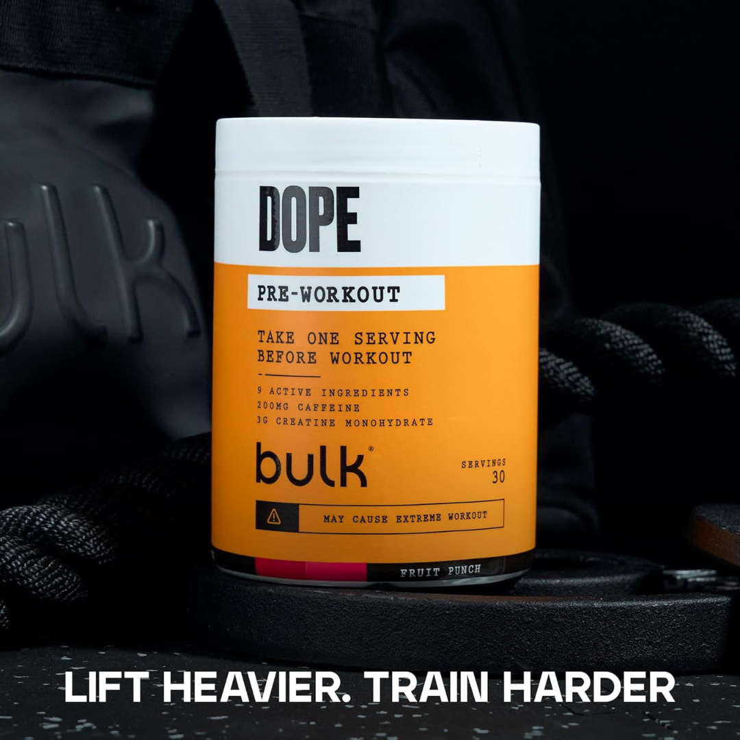 Bulk Dope Pre Workout 510g Fruit Punch