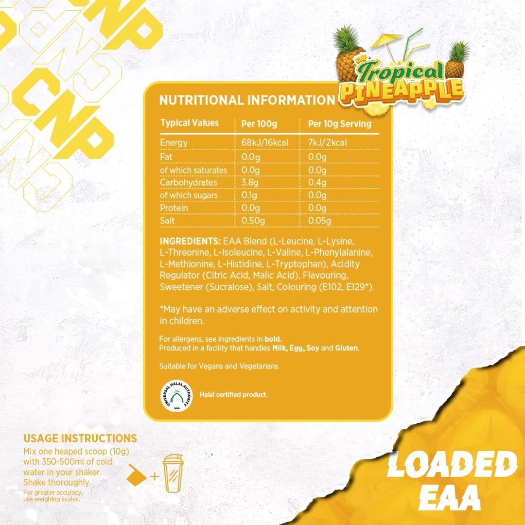 CNP Loaded EAA 300g Tropical Pineapple