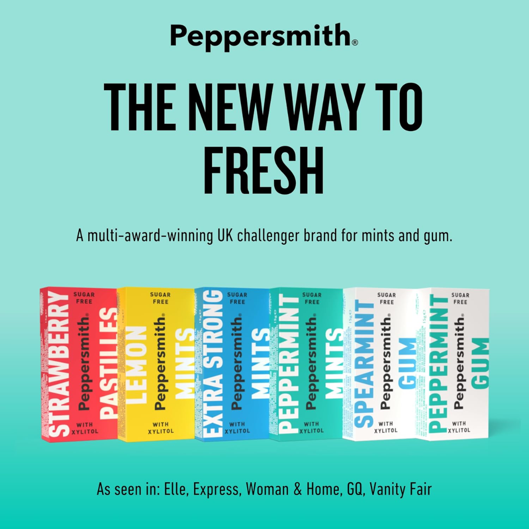 Peppersmith Mints 12x15g Peppermint
