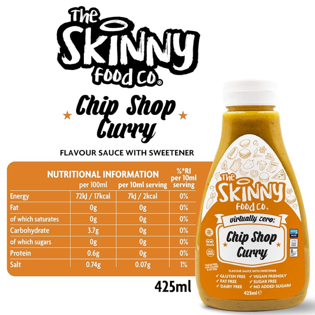 The Skinny Food Co Zero Calorie Skinny Sauce 425ml Burger