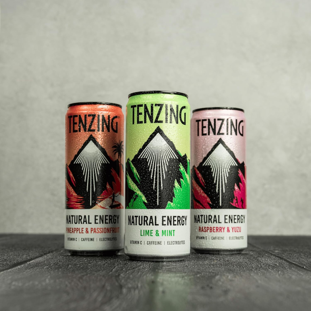 Tenzing Natural Energy 12x330ml Lime & Mint