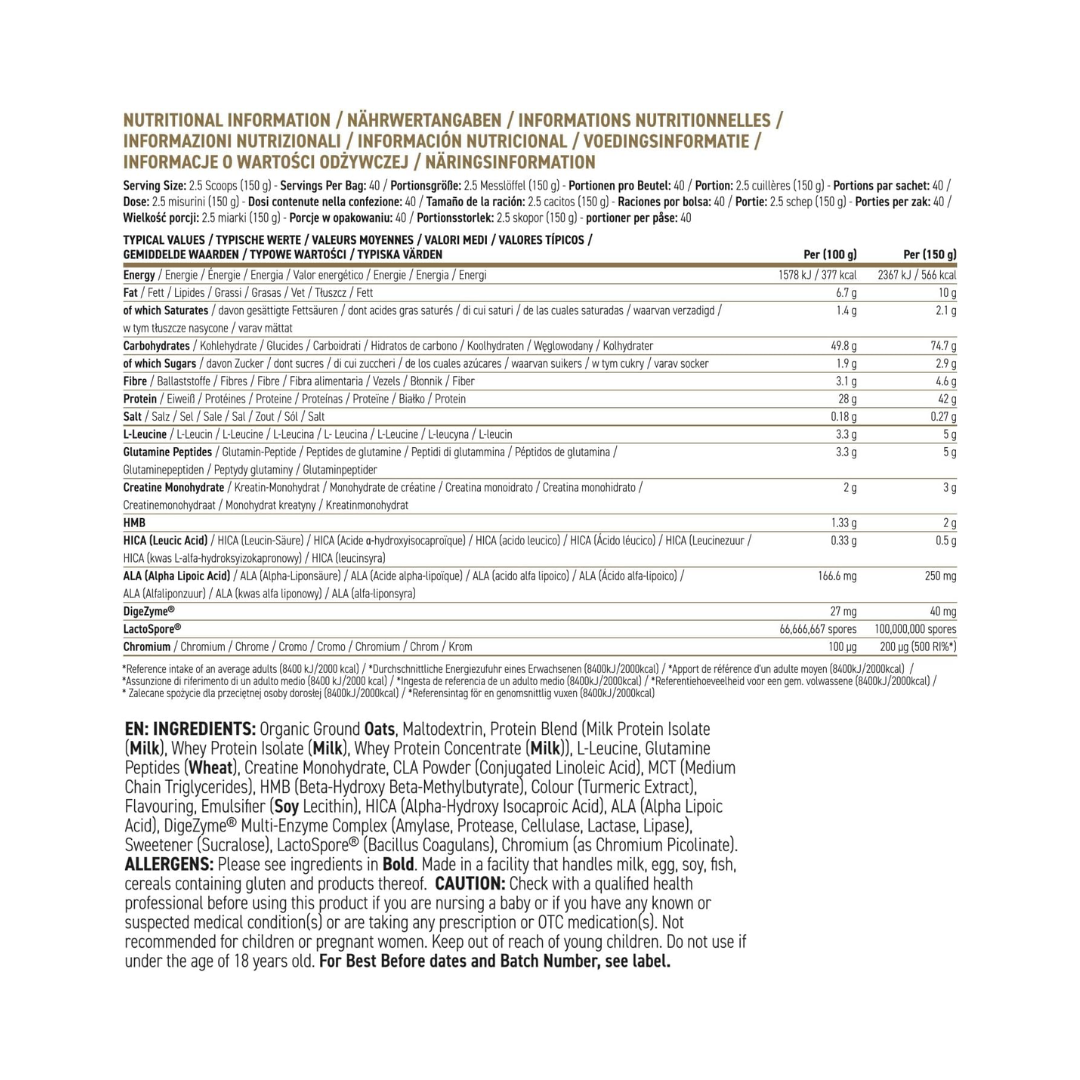 Applied Nutrition Critical Mass Professional 6kg - Banana