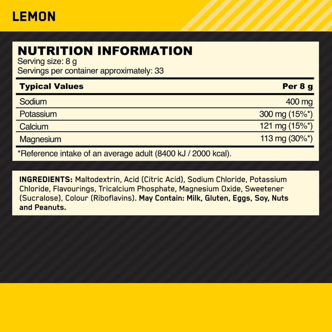Optimum Nutrition Electrolyte 264g Lemon