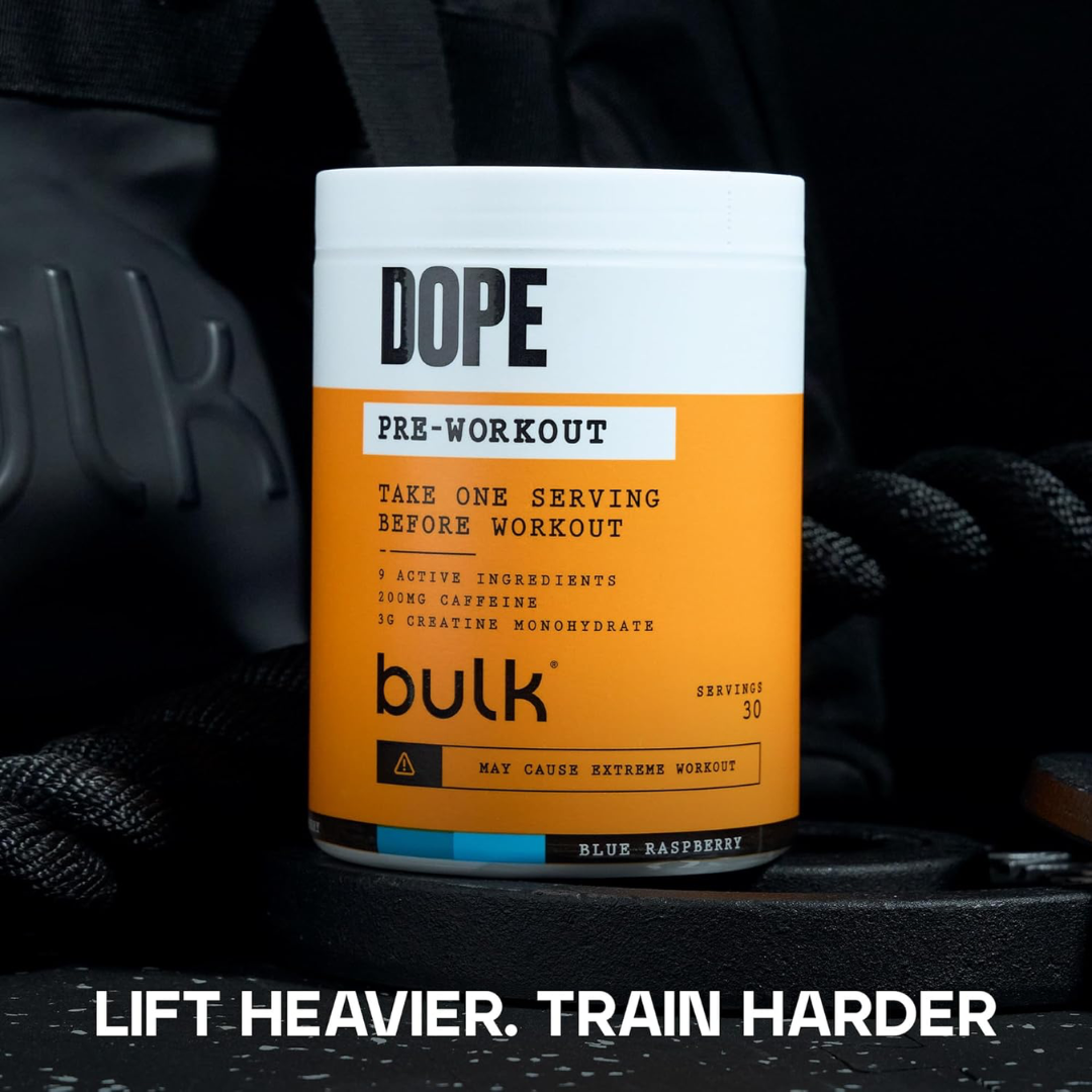 Bulk Dope Pre Workout 510g Blue Raspberry