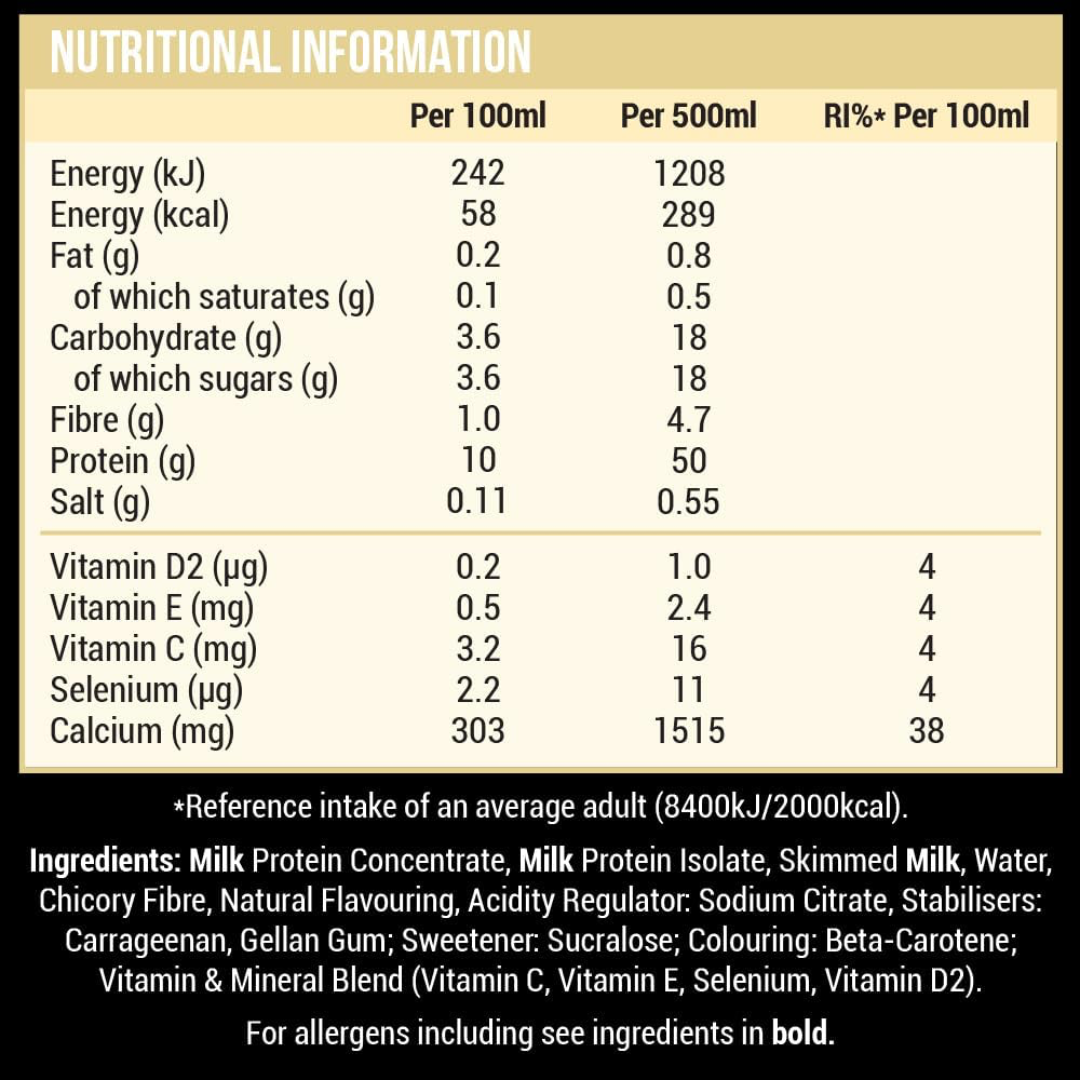 UFIT Protein RTD 8x500ml Vanilla