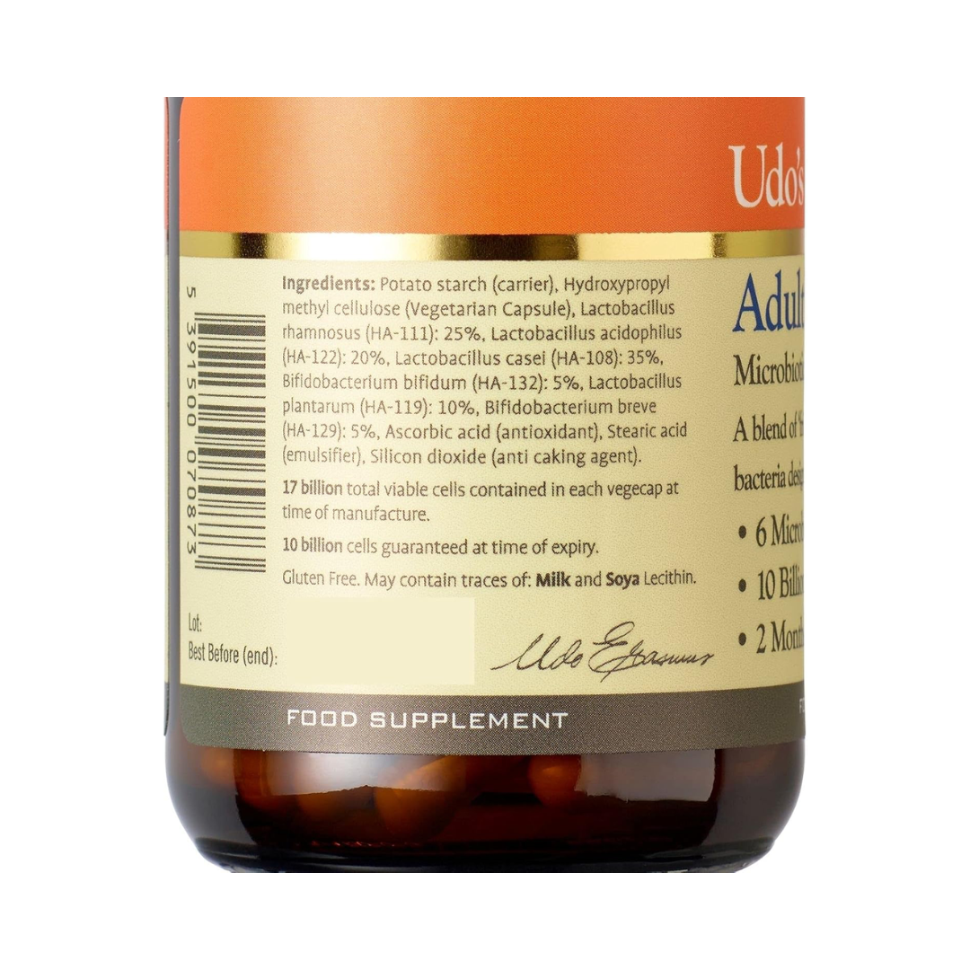 Udo's Choice Adult's Blend Microbiotics 60 Caps