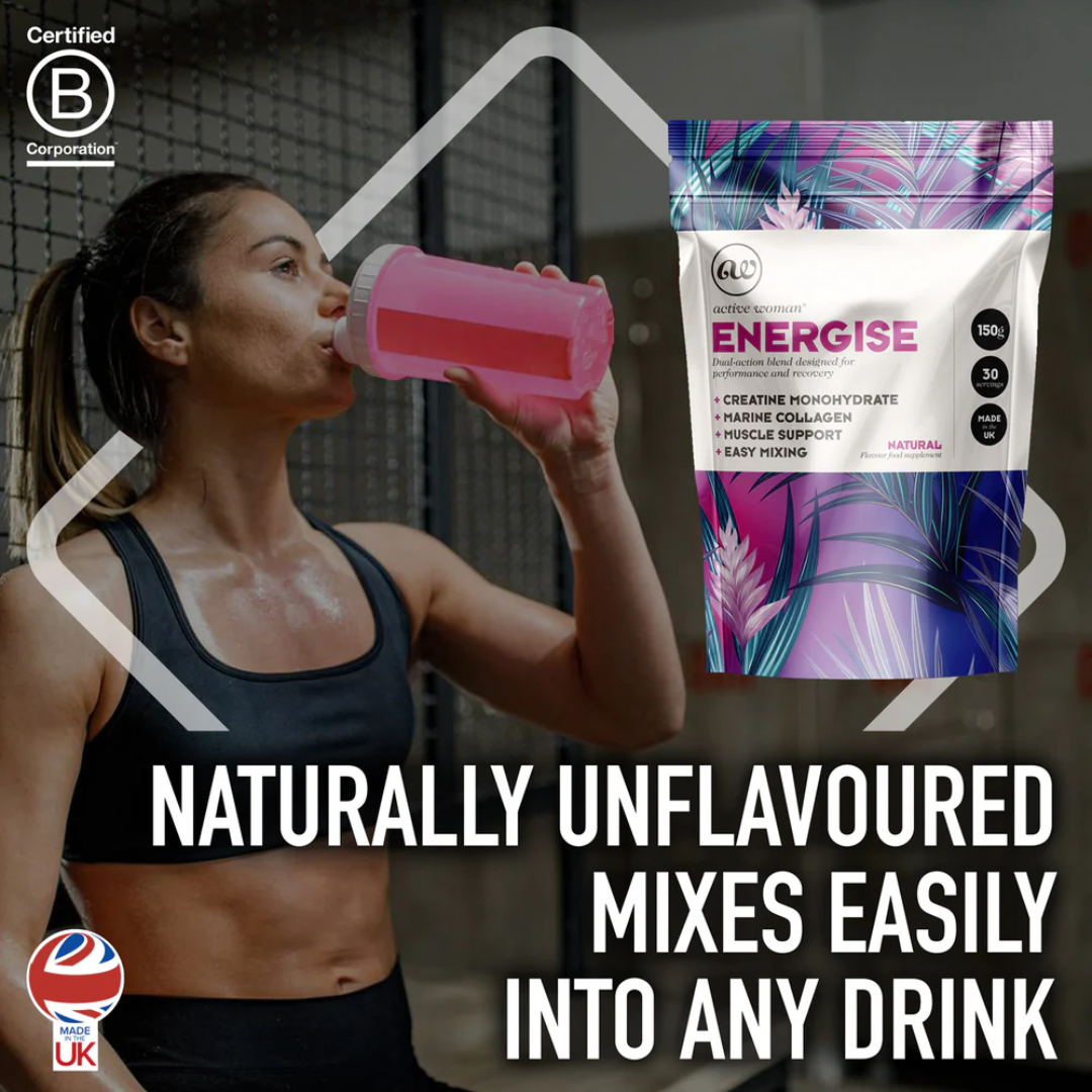 Bio-Synergy Active Woman Energise Creatine & Collagen 150g