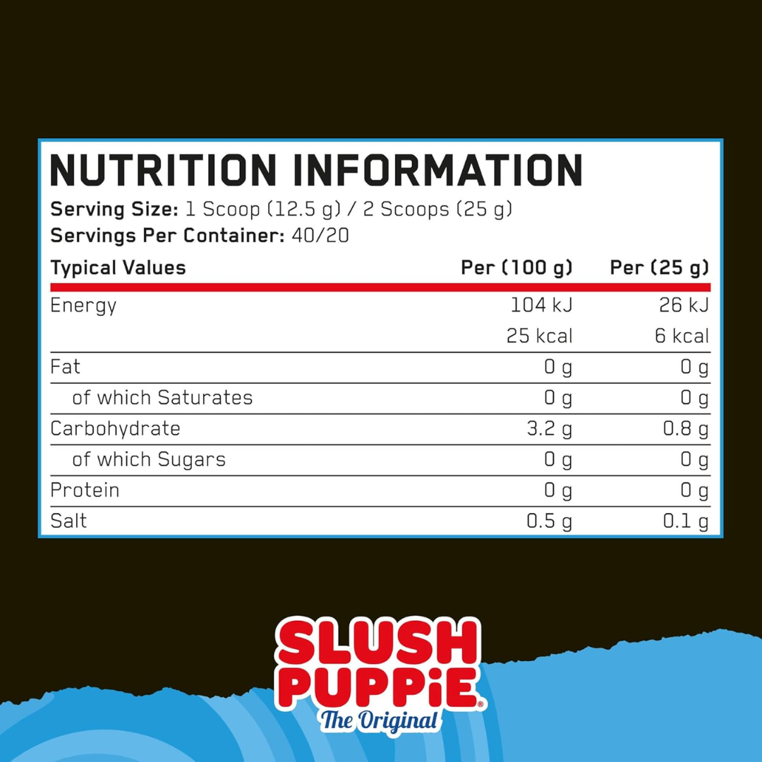 Applied Nutrition ABE (All Black Everything) PUMP Pre-Workout 500g Slush Puppie