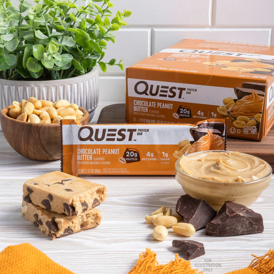 Quest Nutrition Bar 12x60g Chocolate Peanut Butter