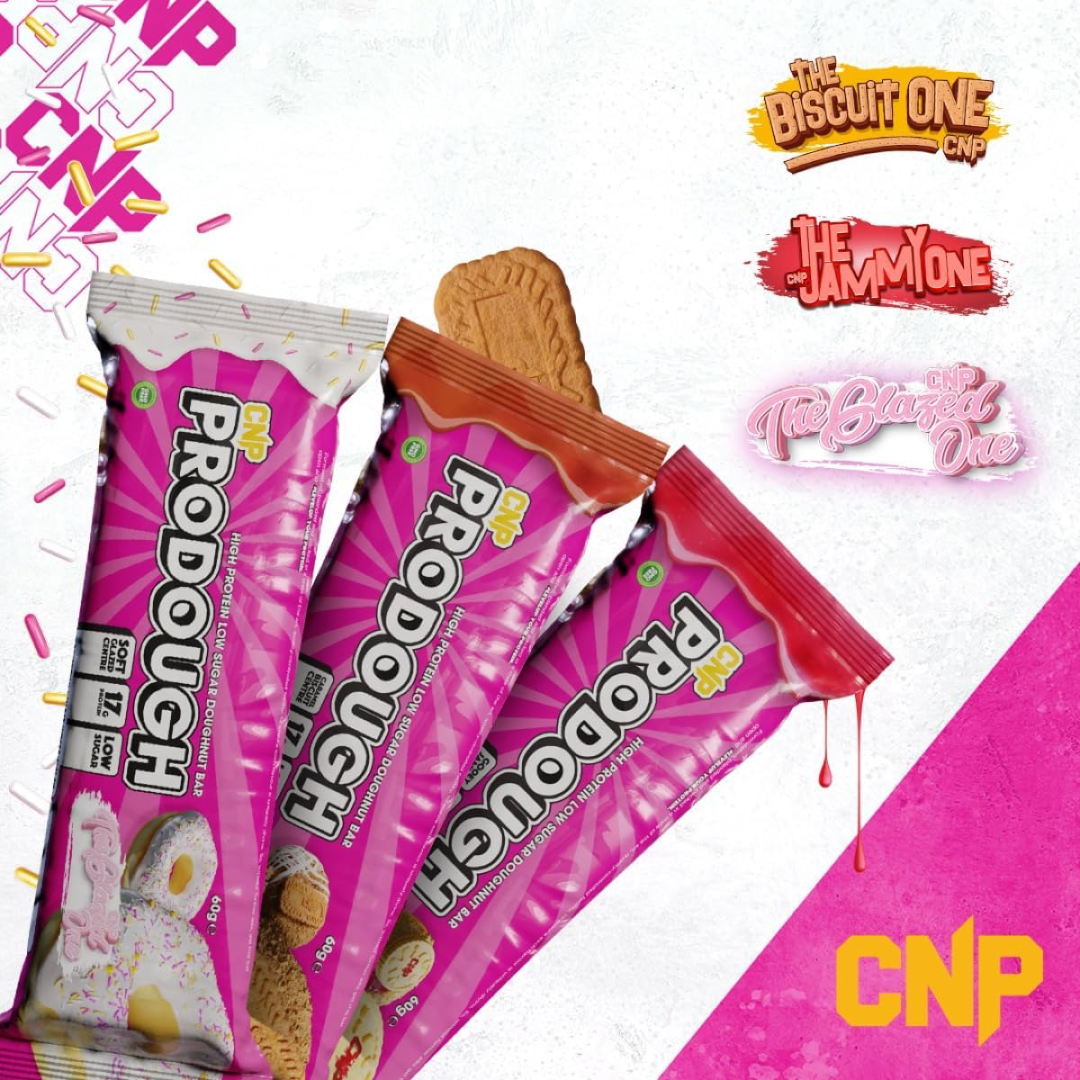 CNP ProDough Bar 12x60g The Glazed One