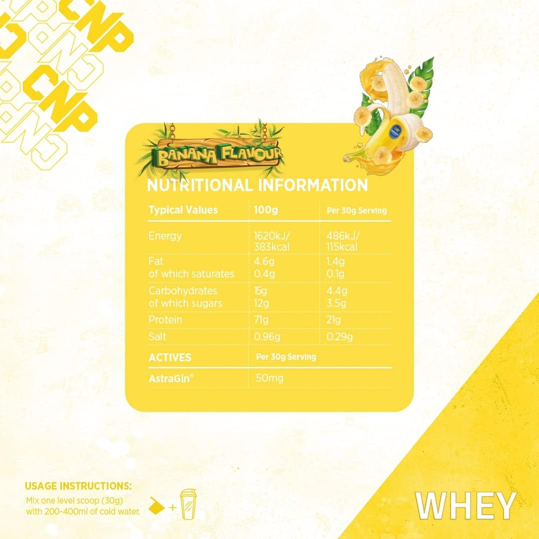 CNP Whey 900g Banana