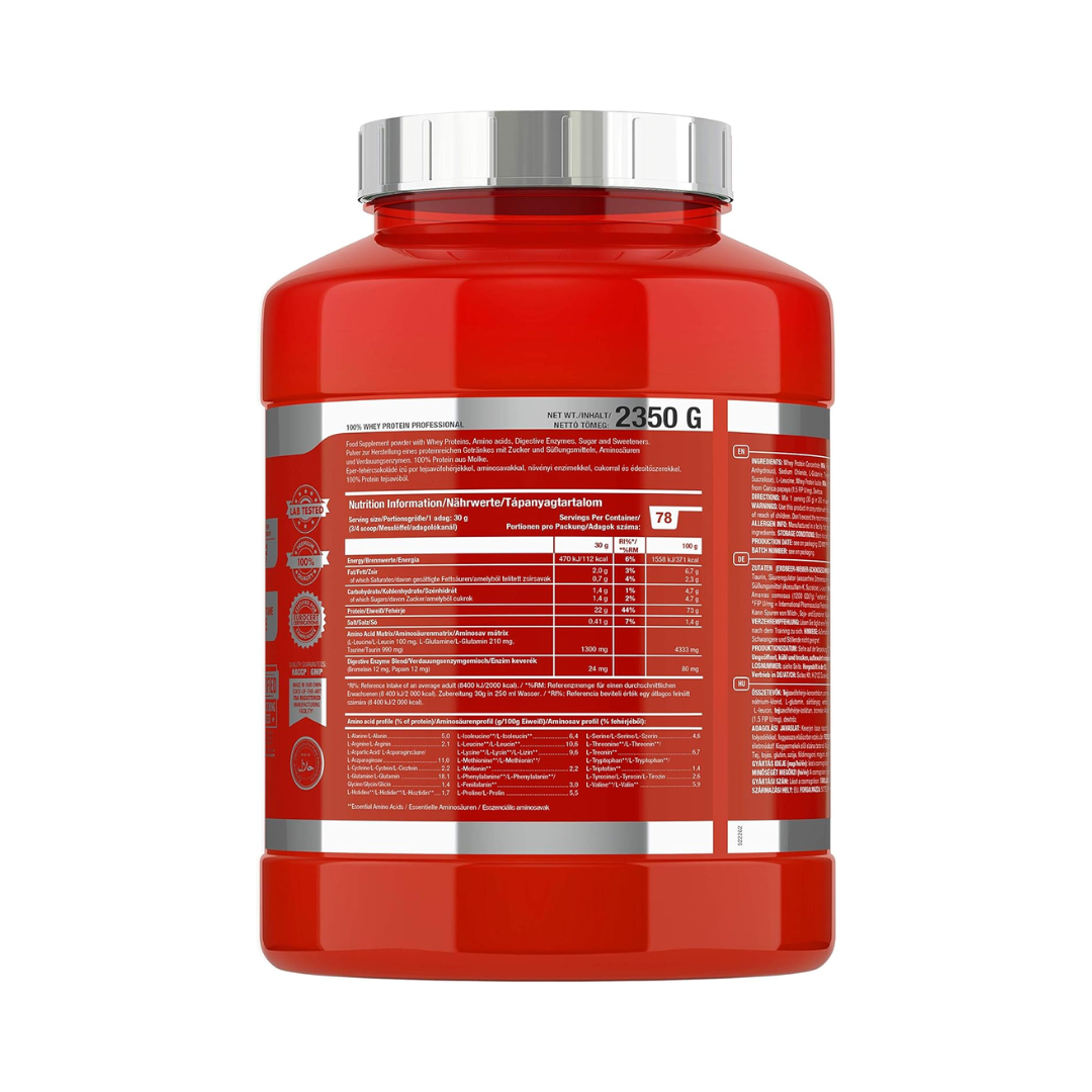 Scitec Nutrition 100% Whey Protein Professional 2350g Strawberry White Chocolate