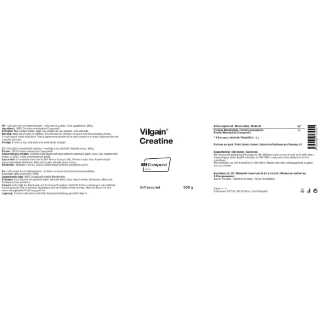 Vilgain Creatine Creapure 300g