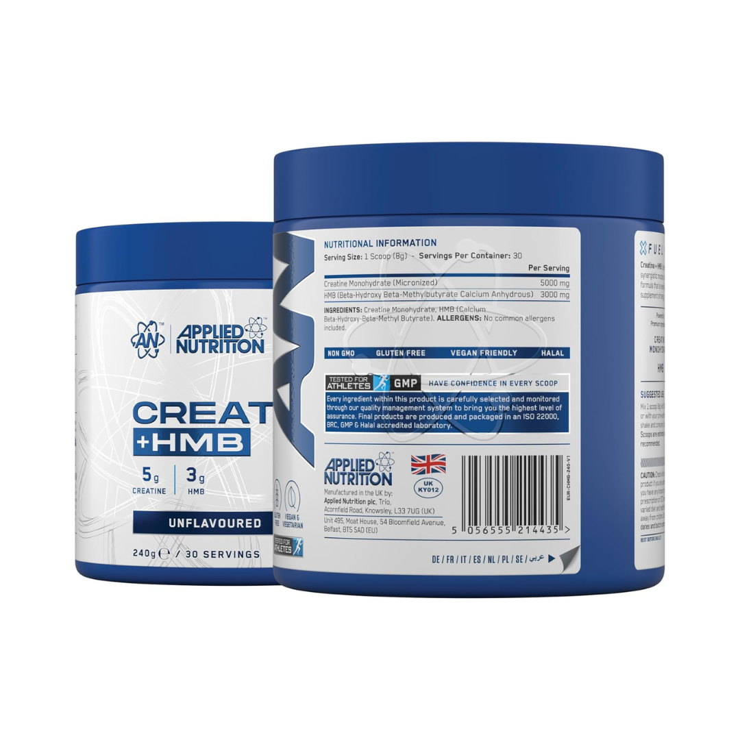 Applied Nutrition Creatine + HMB 240g Unflavoured
