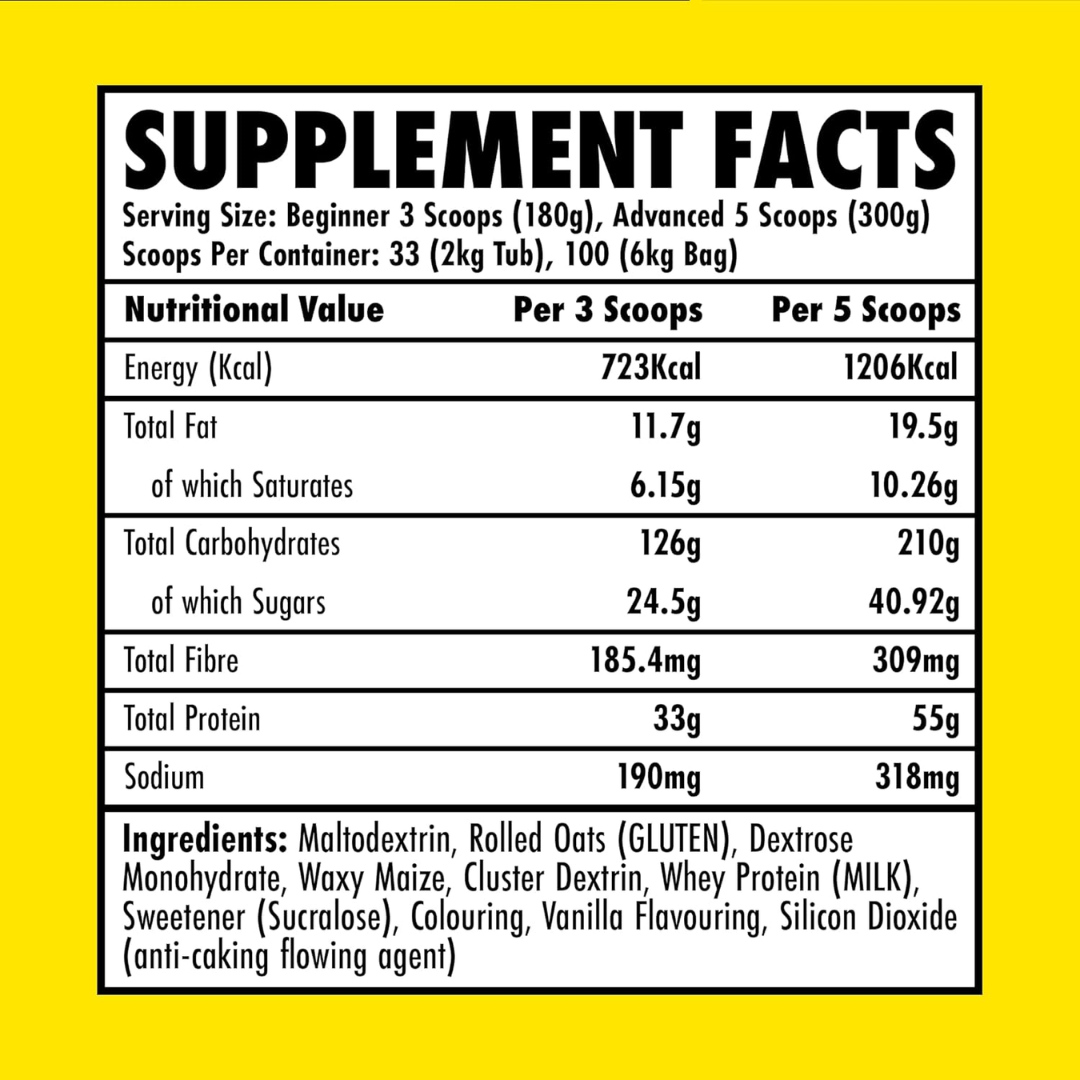 Refined Nutrition Ultra Mass 2kg Cookies 'N' Cream