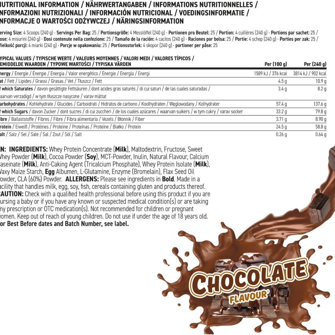Applied Nutrition Critical Mass Original 6kg Chocolate