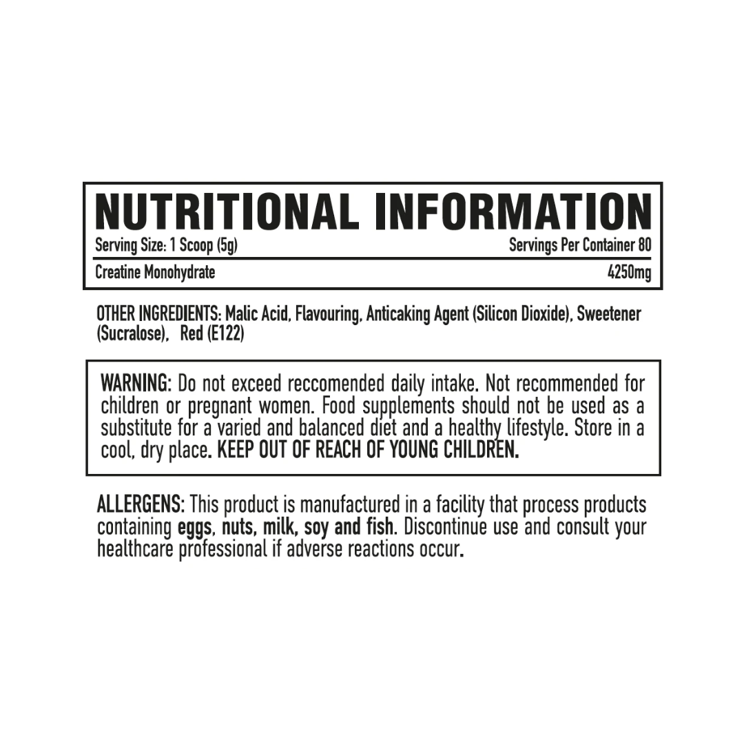 Per4m Creatine 400g Cherry Fizz