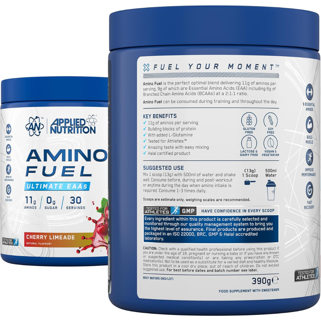 Applied Nutrition Amino Fuel EAA 390g Raspberry Mojito