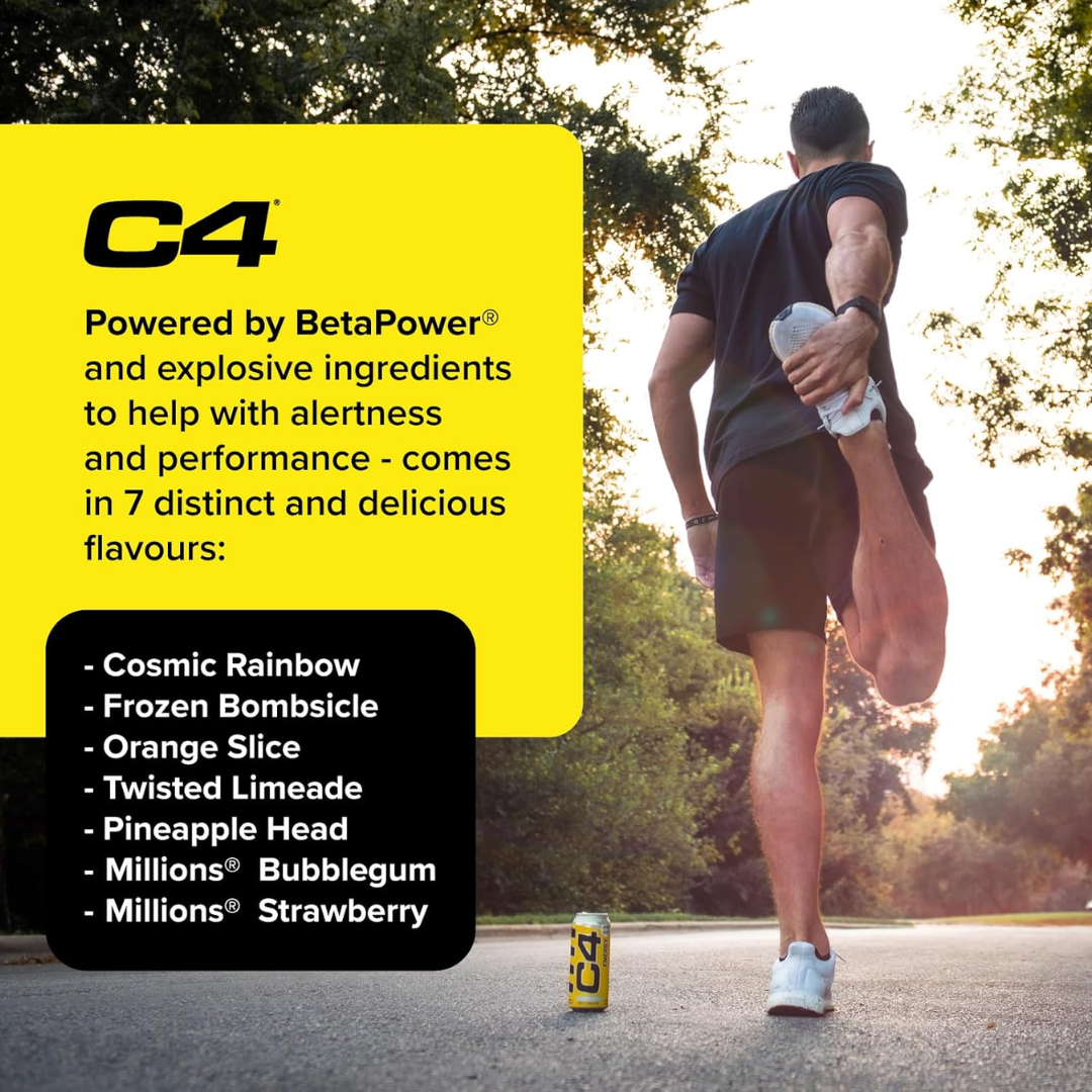 Cellucor C4 Performance Energy Carbonated RTD 12x500ml - Millions Apple