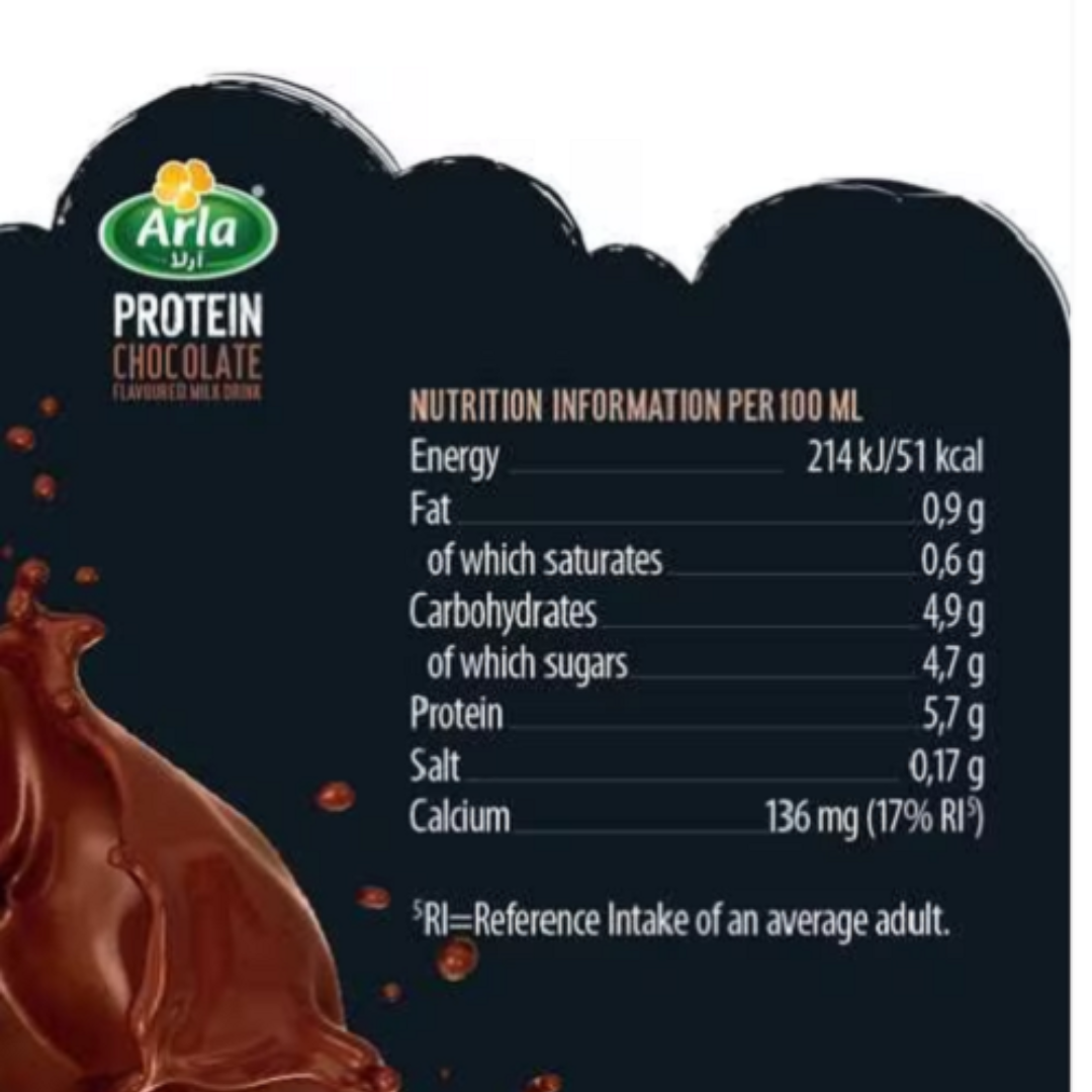Arla Protein Protein Shake 8x482ml Chocolate