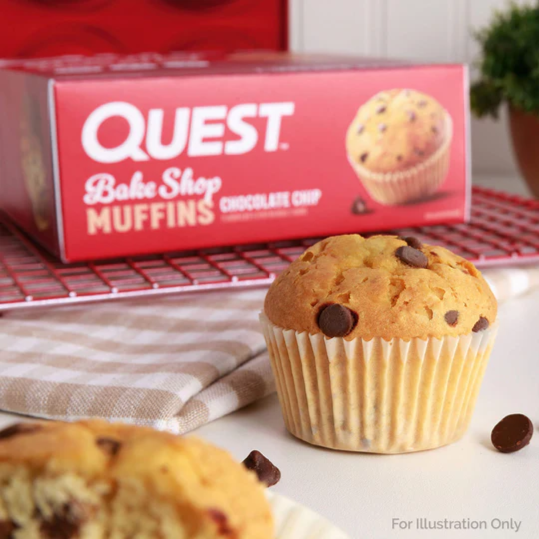 Quest Nutrition Bakeshop Muffin 8x57g Chocolate Chip