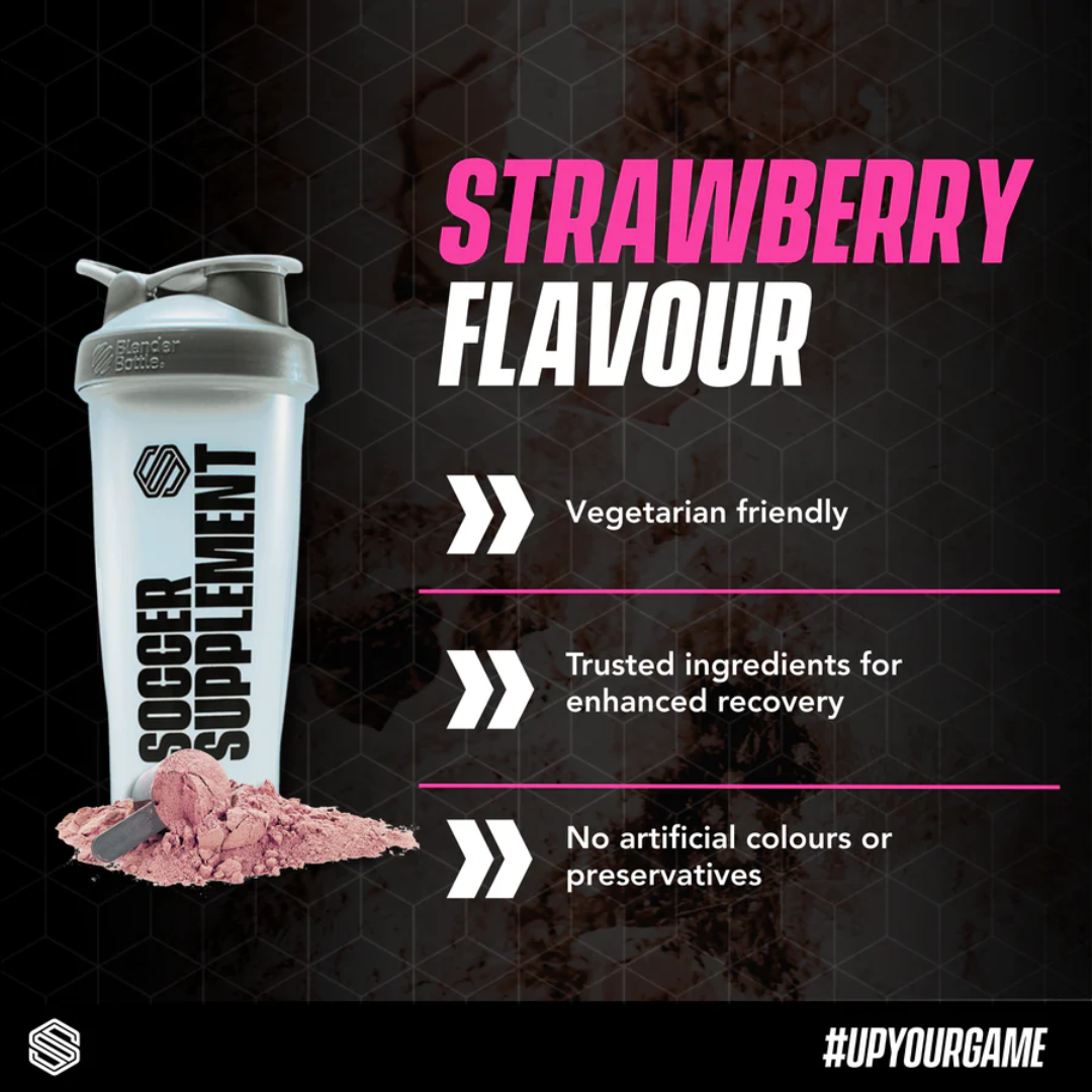 Soccer Supplement Recover90 1kg Strawberry