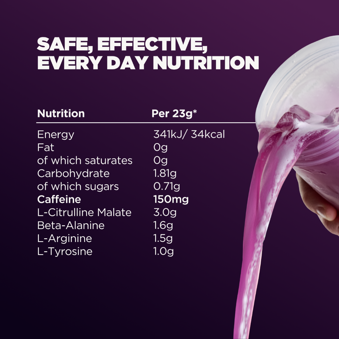 MyProtein Impact Pre-Workout 500g Orange Mango Passionfruit