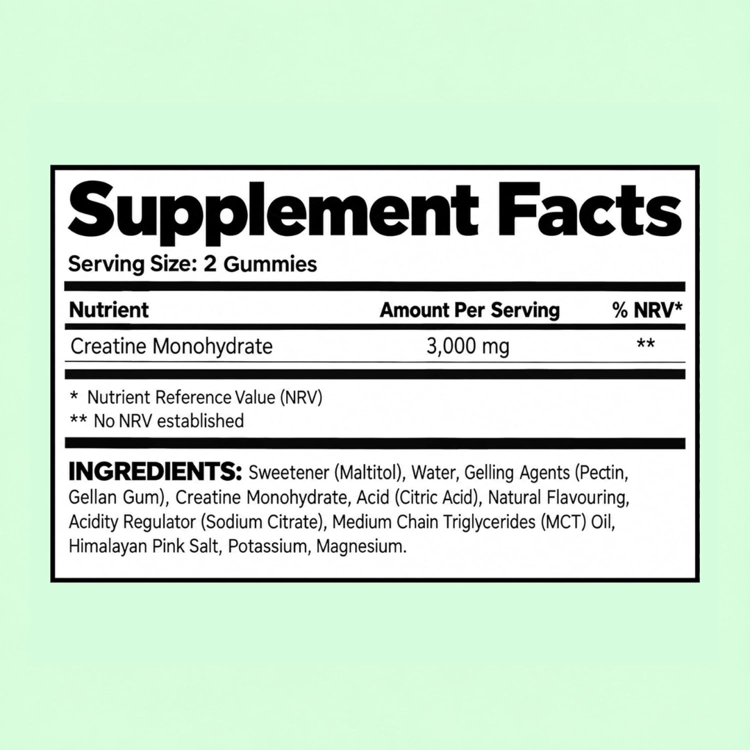 Gumi Vitamins POWER - Creatine Gummies 300g Watermelon