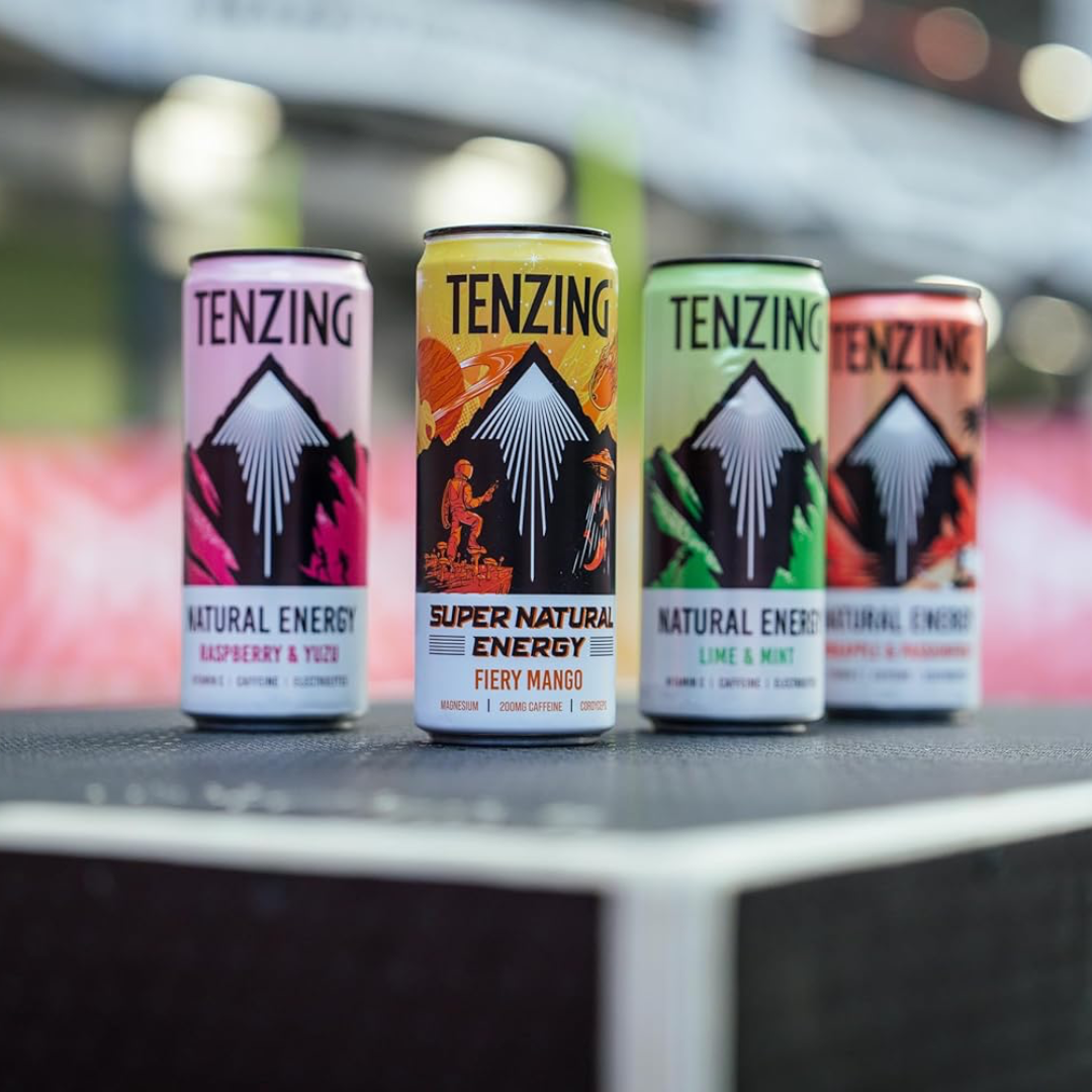 Tenzing Super Natural Energy 12x330ml Fiery Mango