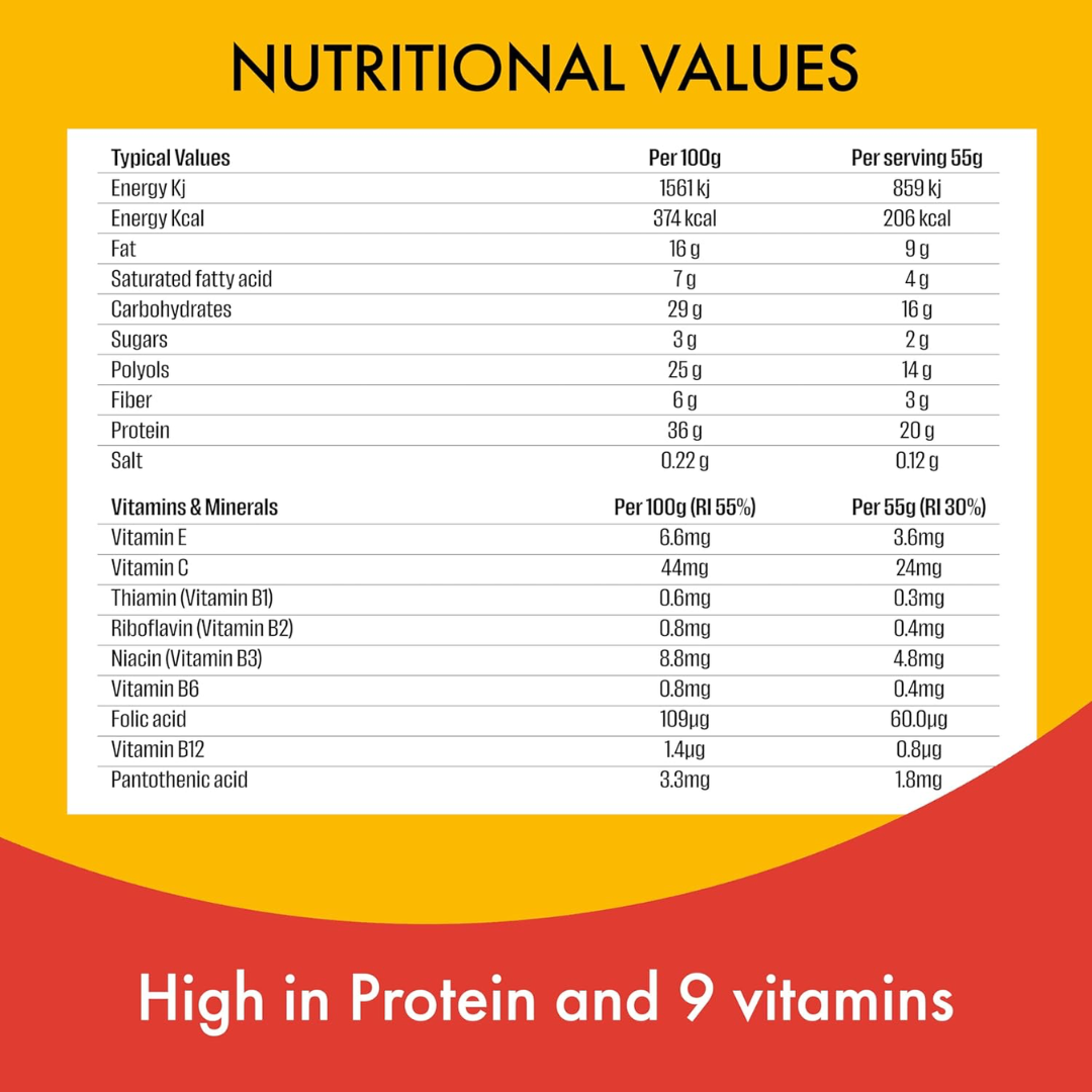 Fulfil Nutrition Vitamin & Protein Bar 15x55g Chocolate Peanut Butter