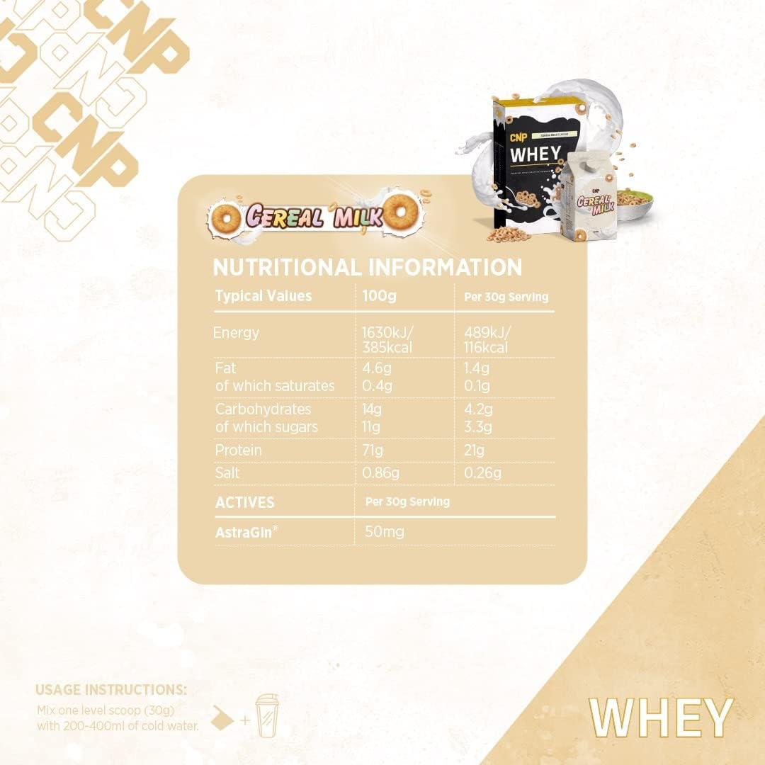 CNP Whey 900g Cereal Milk