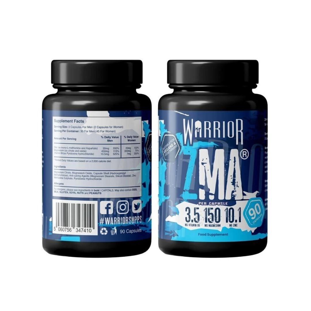 Warrior ZMA 90 Caps