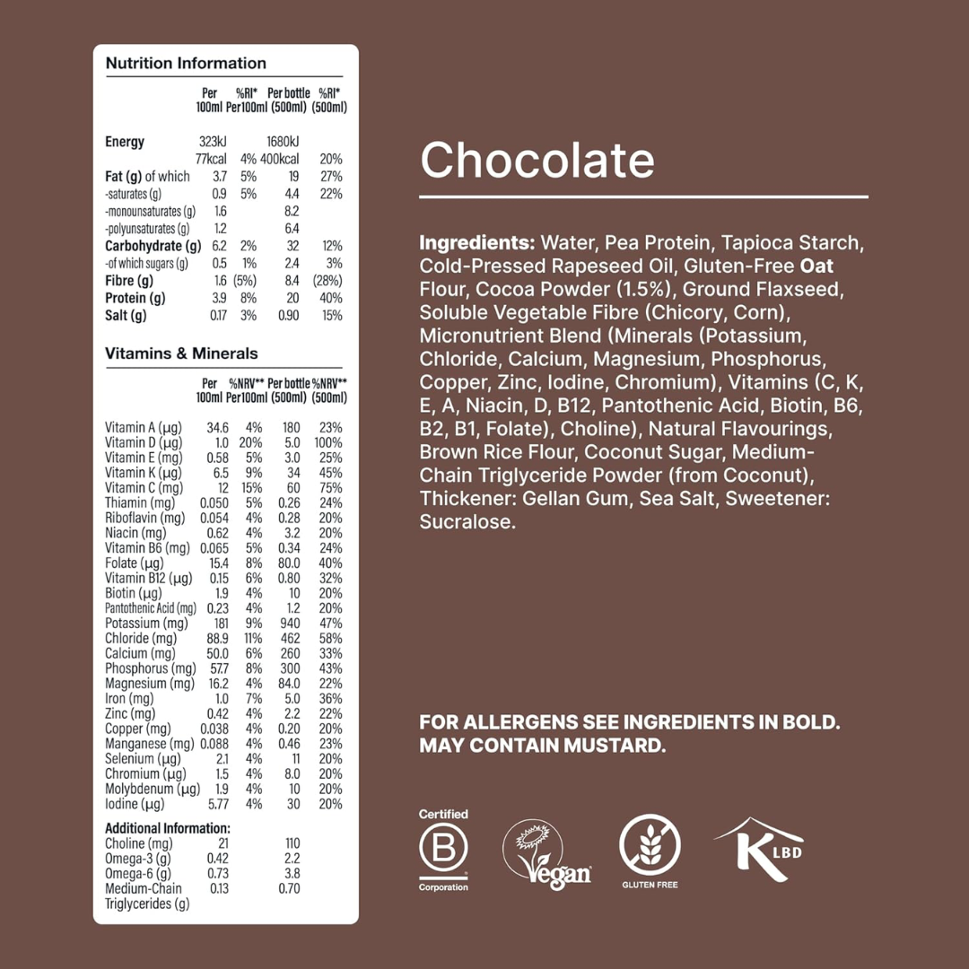 Huel Ready-to Drink 8x500ml - Chocolate