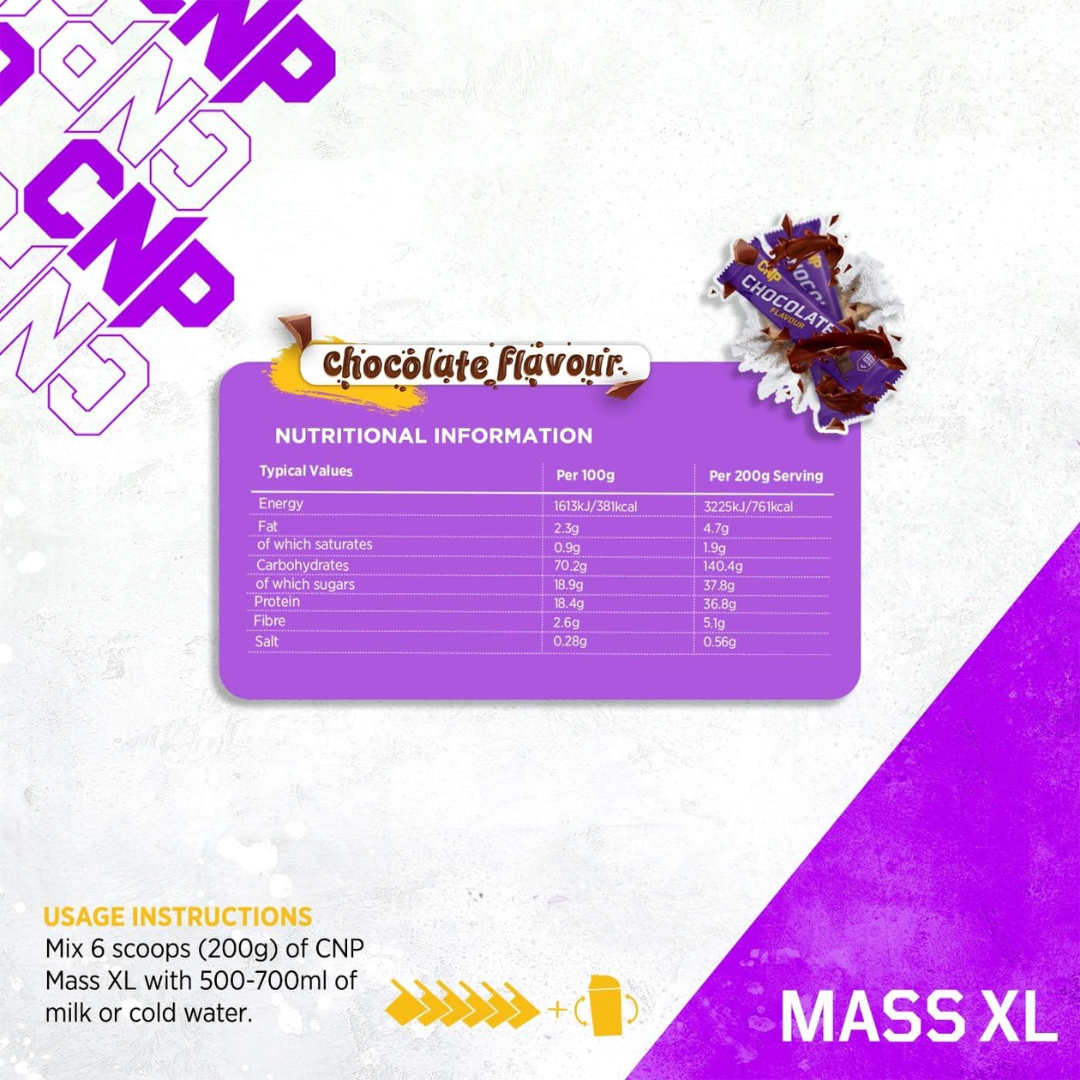 CNP Mass XL 4.8kg Chocolate