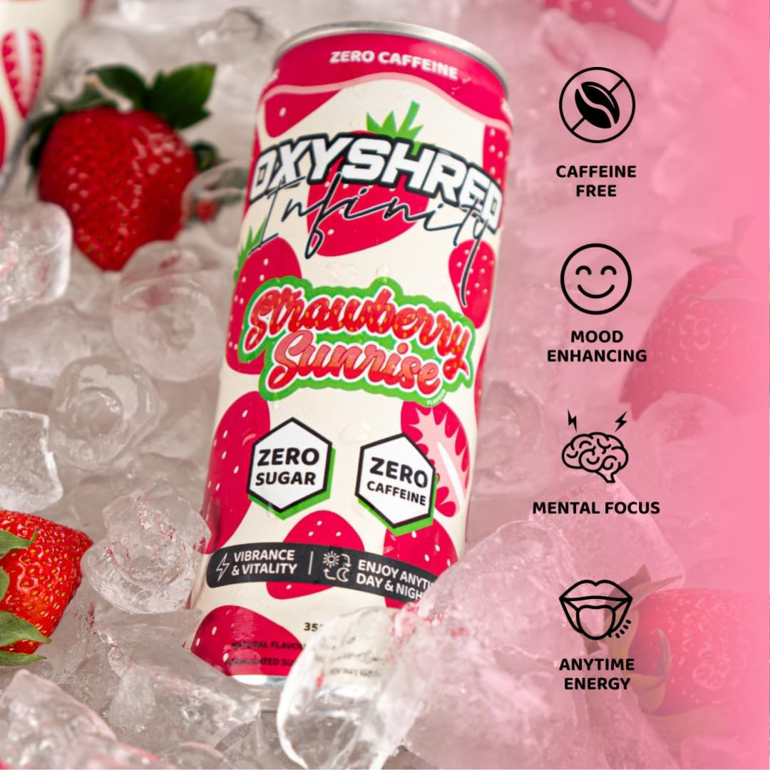 EHP Labs OxyShred Infinity RTD 12x355ml Strawberry Sunrise