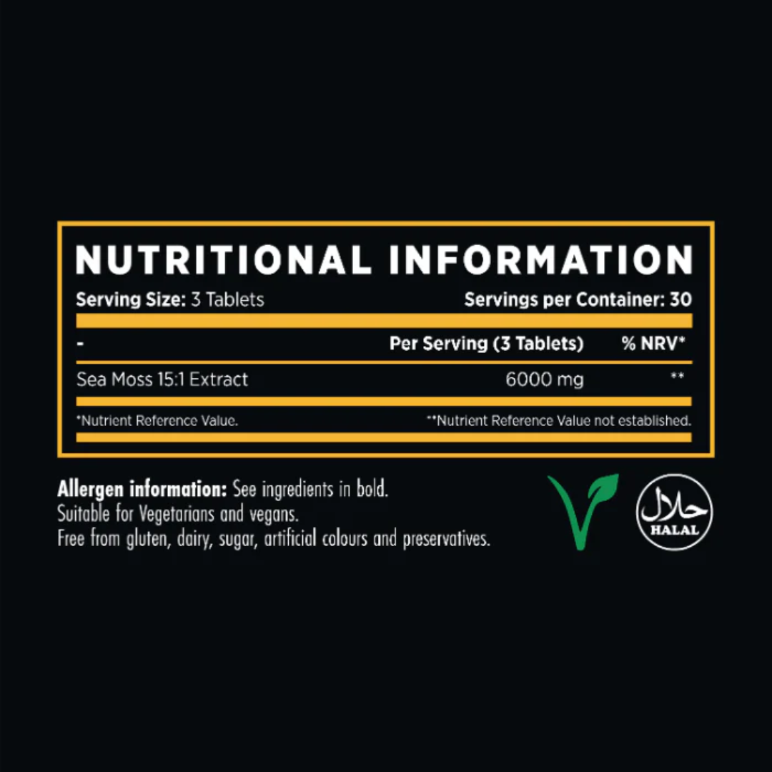 Refined Nutrition Ultra Sea Moss 90 Tabs