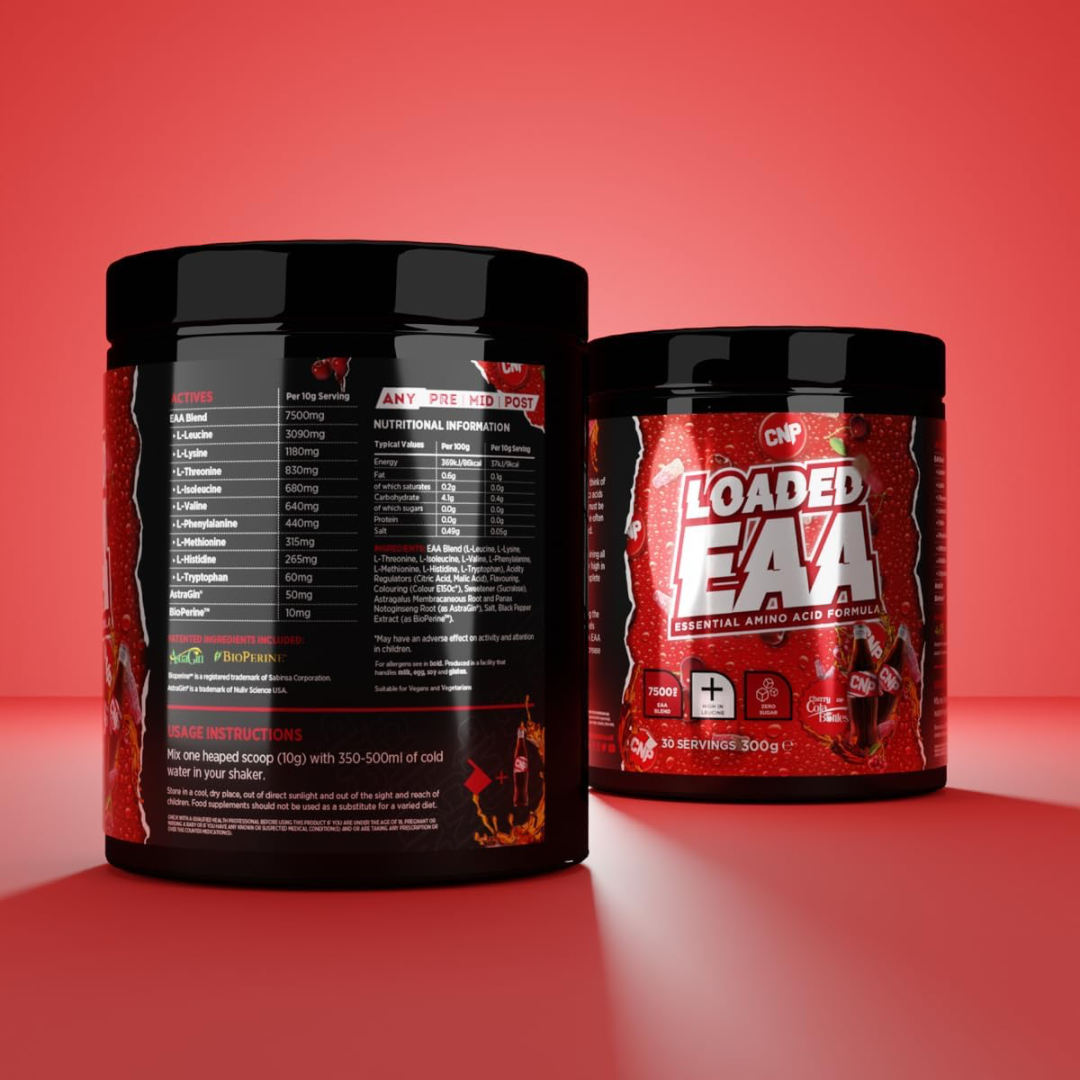 CNP Loaded EAA 300g Cherry Cola Bottles