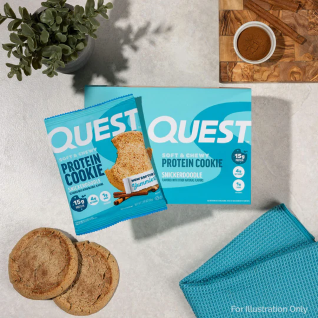Quest Nutrition Protein Cookie 12x58g Snickerdoodle